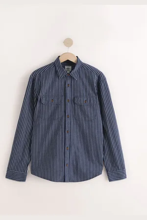 Next Stripe Cotton Long Sleeve 100% Cotton Shirt2X-L