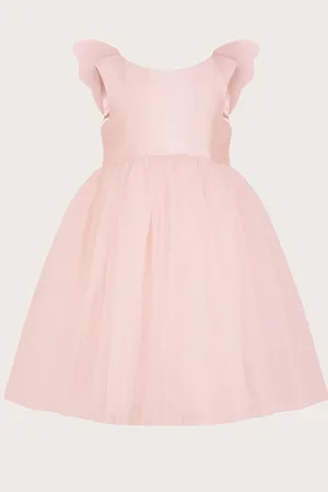 Monsoon Baby Angel Wing Sleeve Tulle Dress7480 cm