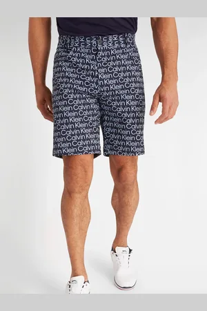 Calvin Klein Niebieskie szorty Genius z nadrukiem38