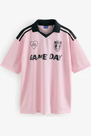 HUGO BOSS Football Inspired Graphic Sports Polo ShirtXS