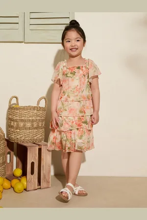 Friends Like These Floral Tiered Mini Dress (3-12yrs)128134 cm