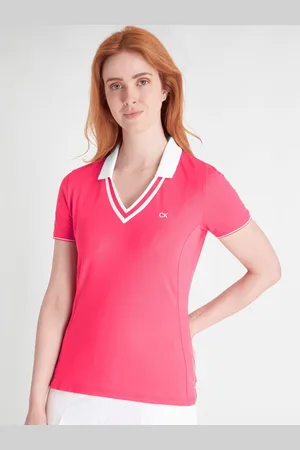 Calvin Klein Pink Delaware Polo Shirt38