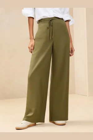 Lipsy London Relaxed Drawstring Wide Leg Trousers34