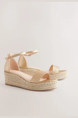 Next Sandały espadryle na koturnie Forever Comfort z okrągłym noskiem6.5 EU 40