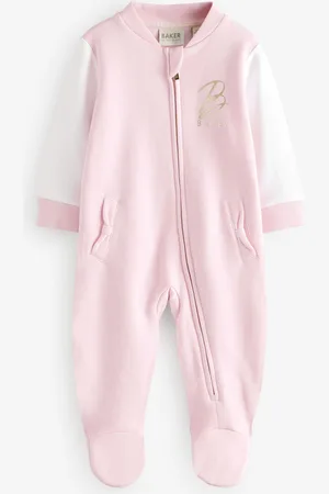 Ted Baker Pink Varsity 100% Cotton Pramsuit6