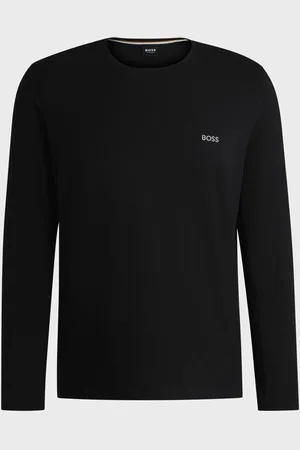 HUGO BOSS Stretch Cotton Long Sleeve T-ShirtS