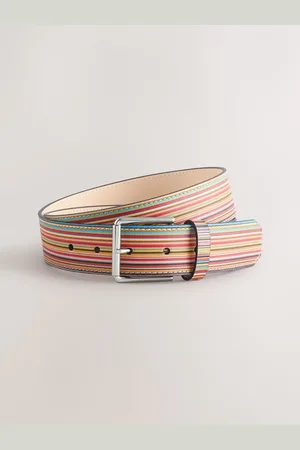 Paul Smith Multi Leather Embroidered Belt40