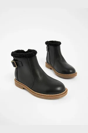 Next Leather Buckle Ankle BootsEU 35.5 (UK 3)