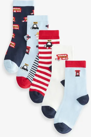 Next Print Cotton Rich Socks 5 PackUK 3
