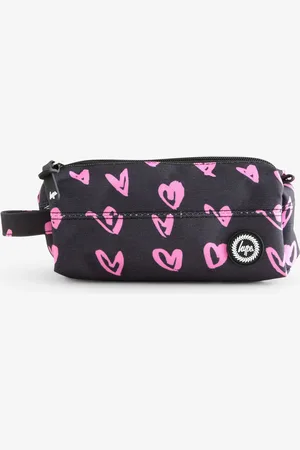 Hype Unisex Scribble Hearts Blue Pencil CaseJeden