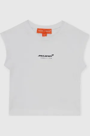 Reiss Grace McLaren F1 Team Cropped Logo T-Shirt98104 cm