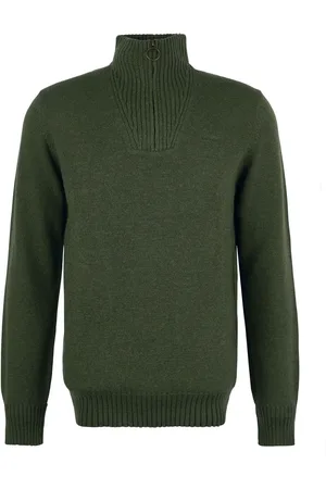 Barbour Lambswool Quarter Zip JumperS