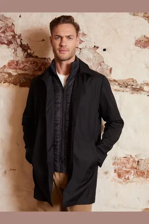 Threadbare Collared Mock Layer TrenchL