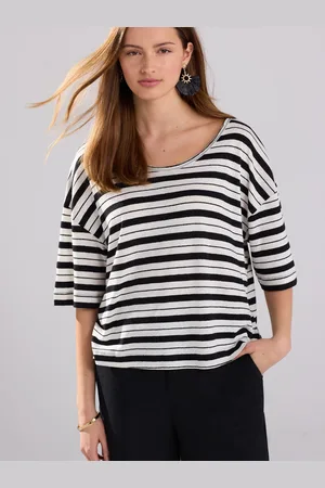 Next Linen Modal Blend Soft Touch Scoop Neck T-ShirtEU 52 (UK 24)