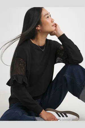 JD Williams Lace Sleeve Detail Sweatshirt54