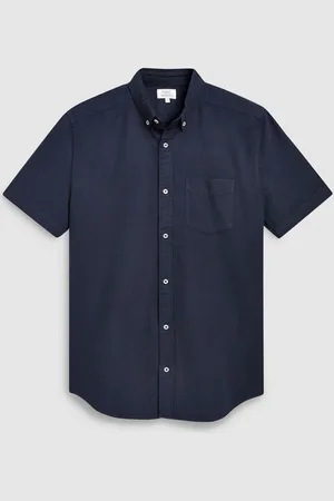 Next Regular Fit Short Sleeve Oxford Shirt4XL