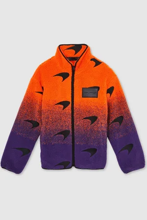 Reiss Drift McLaren F1 Team Ombré Fleece Jacket Unisex FitS