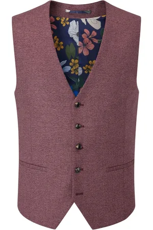 Skopes Single Breasted Jodrell Tweed Effect Suit Waistcoat48 Regular (UK 38 R)
