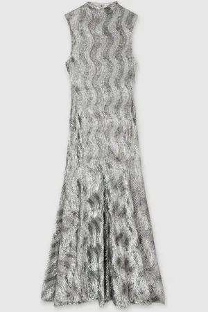 ilta Keyhole-Back Sequinned Maxi Dress36