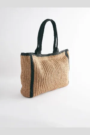 Next Straw Natural Shopper BagJeden