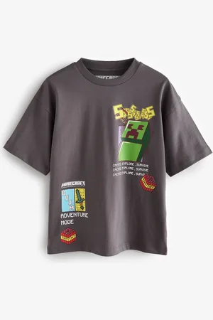 Next Minecraft 100% Cotton T-Shirt (3-16yrs)11 lat (146 cm)