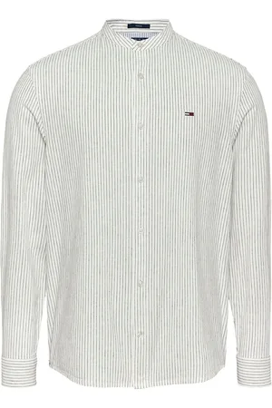 Tommy Hilfiger Linen Mix Stripe ShirtXS