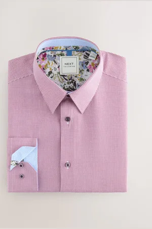 Next Easy Care Textured Trimmed Shirt165 cali