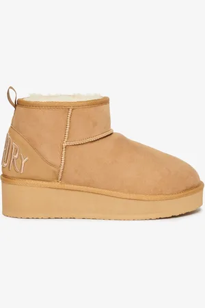 Superdry Suede Sherpa Platform BootsEU 36 (UK 3-4)