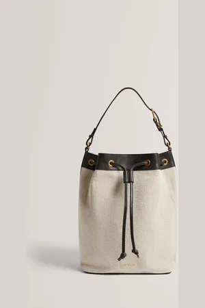 Ted Baker Tashah Detail Canvas Herringbon 100% Cotton BeltJeden