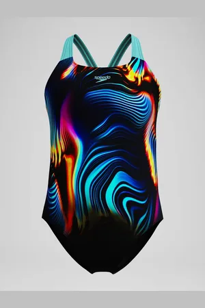 Speedo Digital Placement Powerback Swimsuit110116 cm