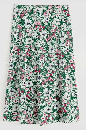 Seasalt Cornwall Rose A-Line Skirt38