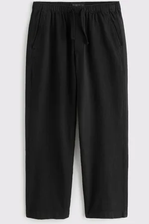 Abercrombie & Fitch Baggy Black TrousersXS