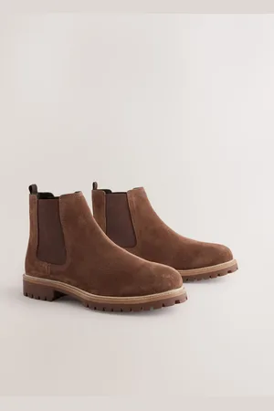Next Suede Cleated Chelsea Bootsuk8eu42