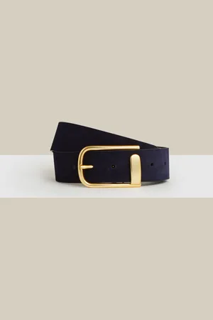 Reiss Iyla Leather Half Keeper BeltL