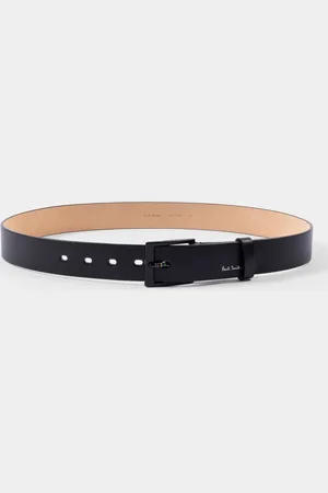 Paul Smith Logo Stripe Detail Black Belt32 R