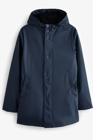 Threadbare Microfleece Lined Longline Hooded RaincoatL