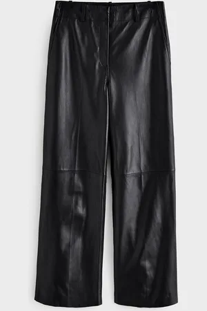 Paul Smith Leather Black Trousers40