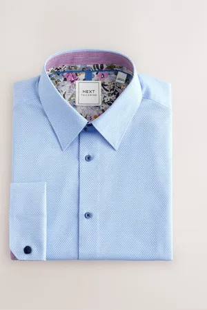 Next Easy Care Textured Trimmed Shirt155 cali