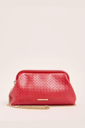 Lipsy London Weave Pouch Clutch BagJeden