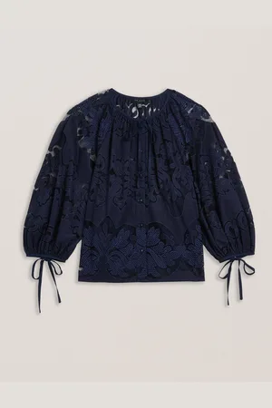 Ted Baker Bacina Lace Puff Sleeve Blouse42