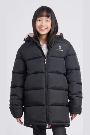 U.S. Polo Assn. U. S. Polo Assn. Girls Longline Puffer Jacket7