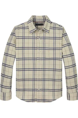 Tommy Hilfiger Regular Fit Stretch Check Shirt10 lat (140 cm)