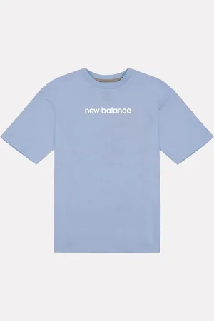 New Balance Kids Floral Sneaker Back Graphics 100% Cotton T-Shirt122128 cm