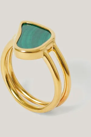 Jigsaw Tone Vermeil RingM