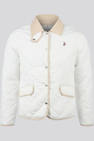 U.S. Polo Assn. U. S. Polo Assn Womens Quilted Collared JacketXS