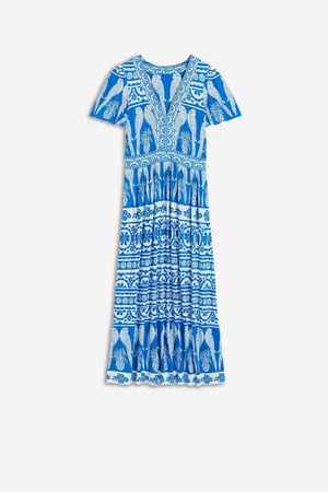 Boden Ellie Flutter Maxi Tea Dress36