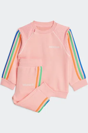 adidas 3 Stripe Crew Tracksuit6