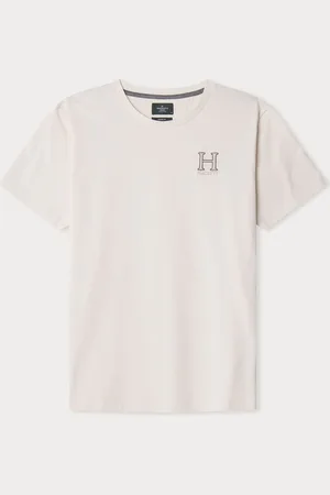 Hackett Men London 100% Cotton White T-ShirtM