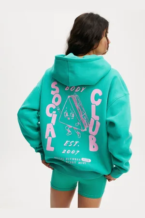 Cotton On Plush Premium Graphic HoodieS