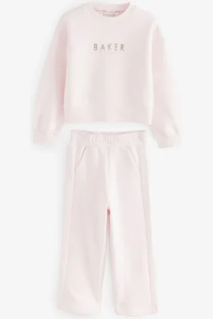 Ted Baker Wide Leg Sweatshirt and Joggers Set116122 cm